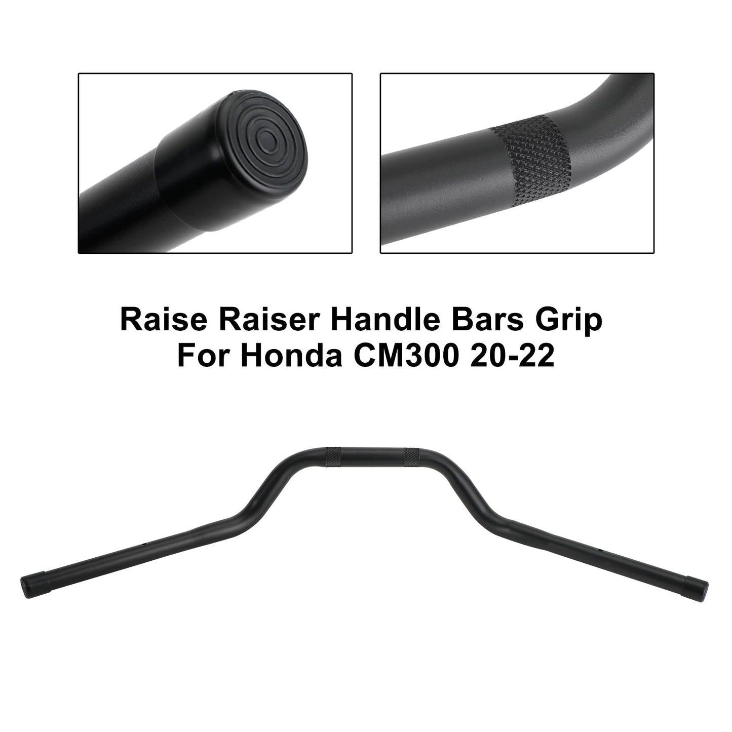 Manubrio Honda Cm300 2020-2022 Universale 7/8" 22Mm Raiser Motor Bars Manubrio Nero