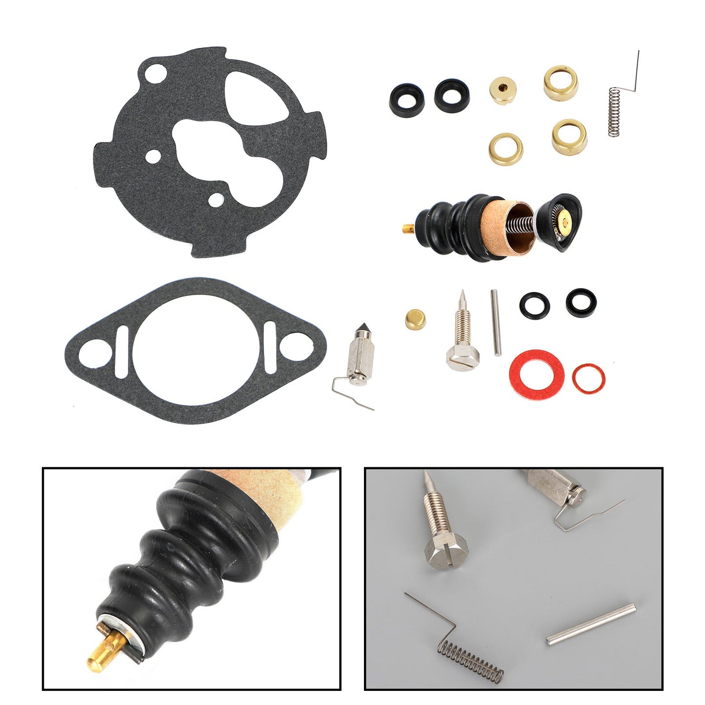 Kit di ricostruzione carburatore adatto per modelli FL FX XL pre-1976 36mm 38mm 40mm 27132-71 generico