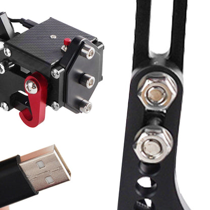 Kit freno a mano USB 3.0 PS4 / PS5 a 14 bit per supporto volante per giochi di corse G29