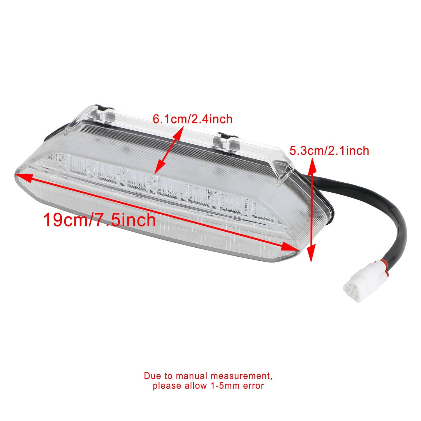 YAMAHA YFZ450 YFZ 450 2006-2009 5TG-84710-21-00 Fanale posteriore a LED Fanale posteriore