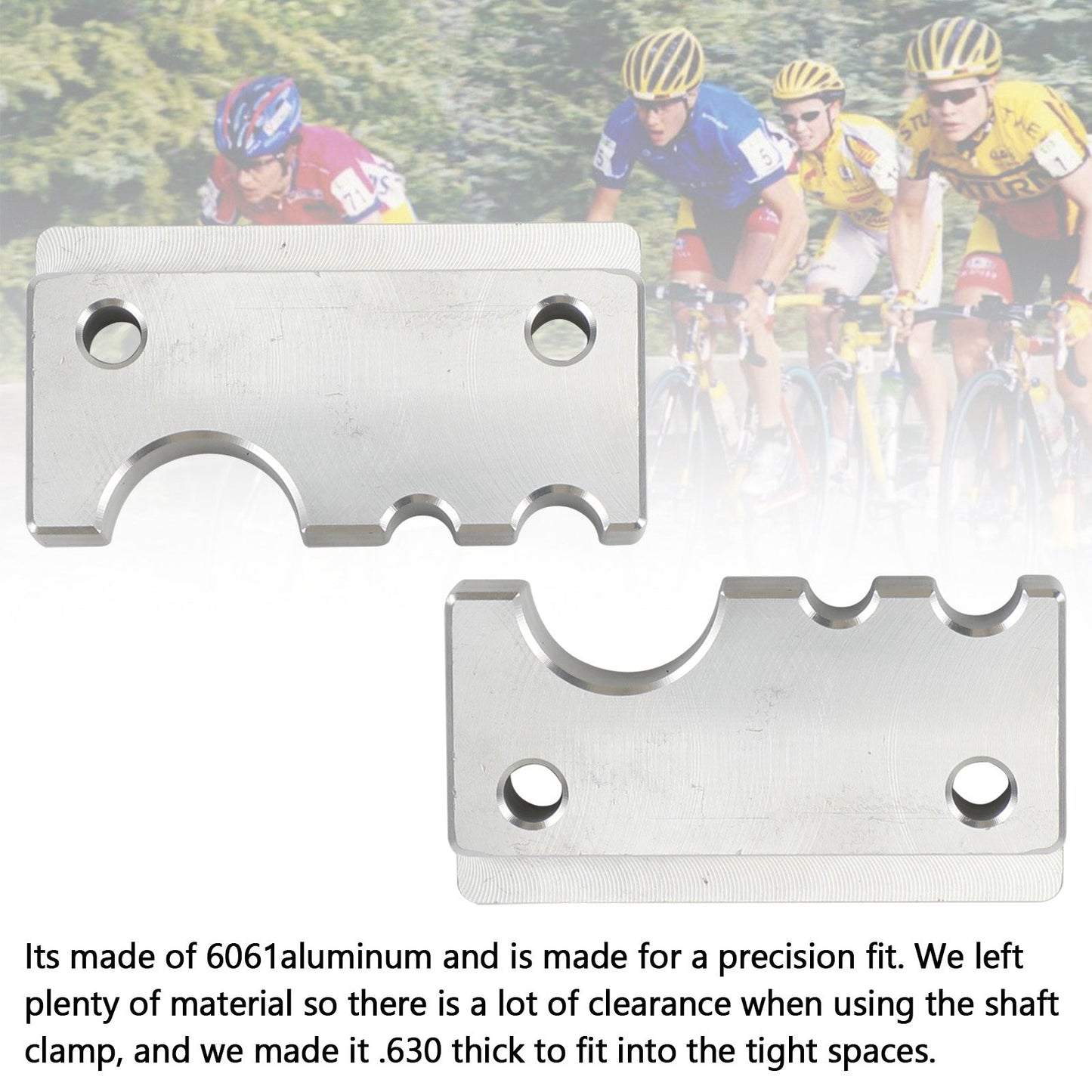 Blocco morsa morsetto gruppo ammortizzatore #803-01-324 per impugnatura forcella Fox/Grip2