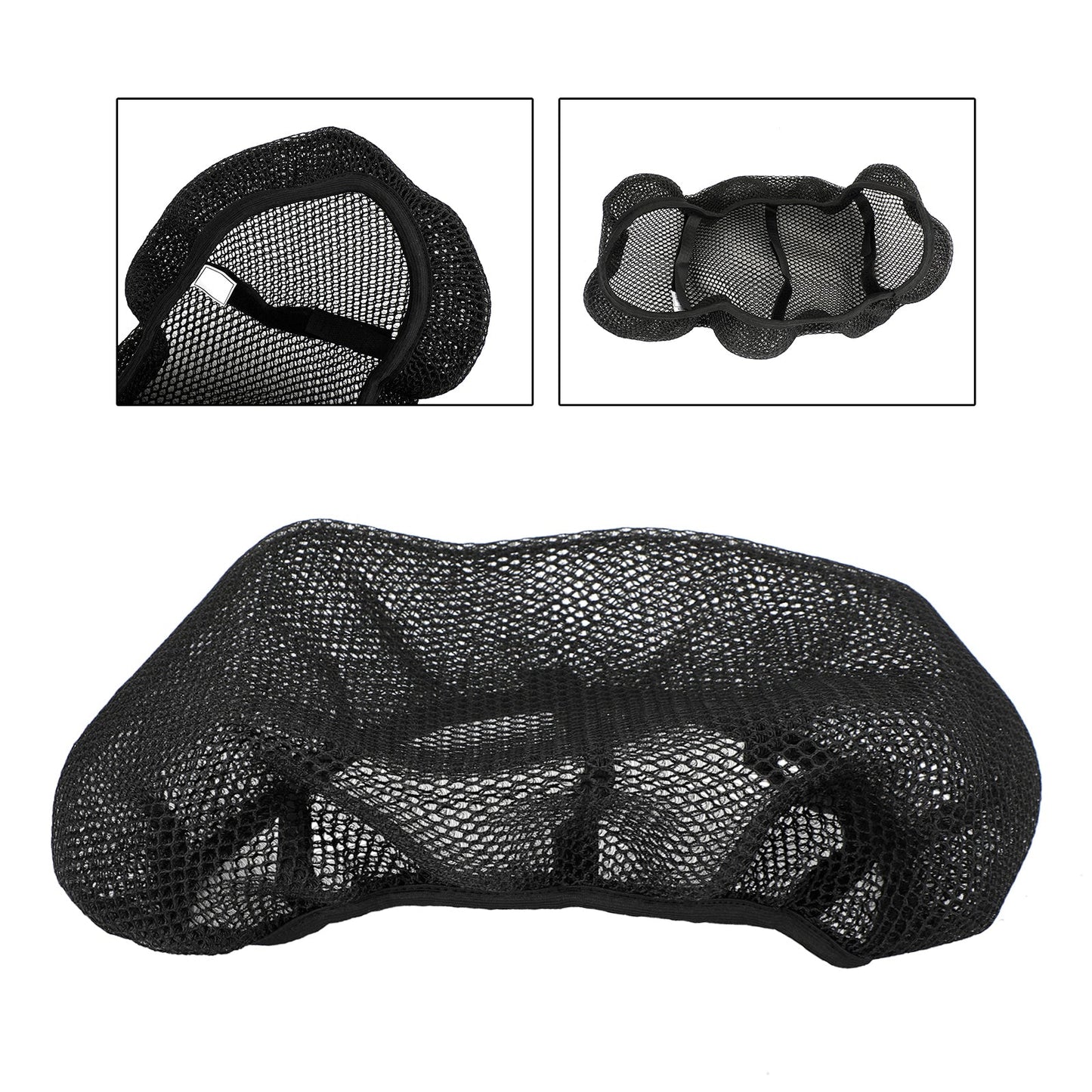Copertura in rete resistente al calore per sedile in rete universale Xxl adatta per scooter da moto