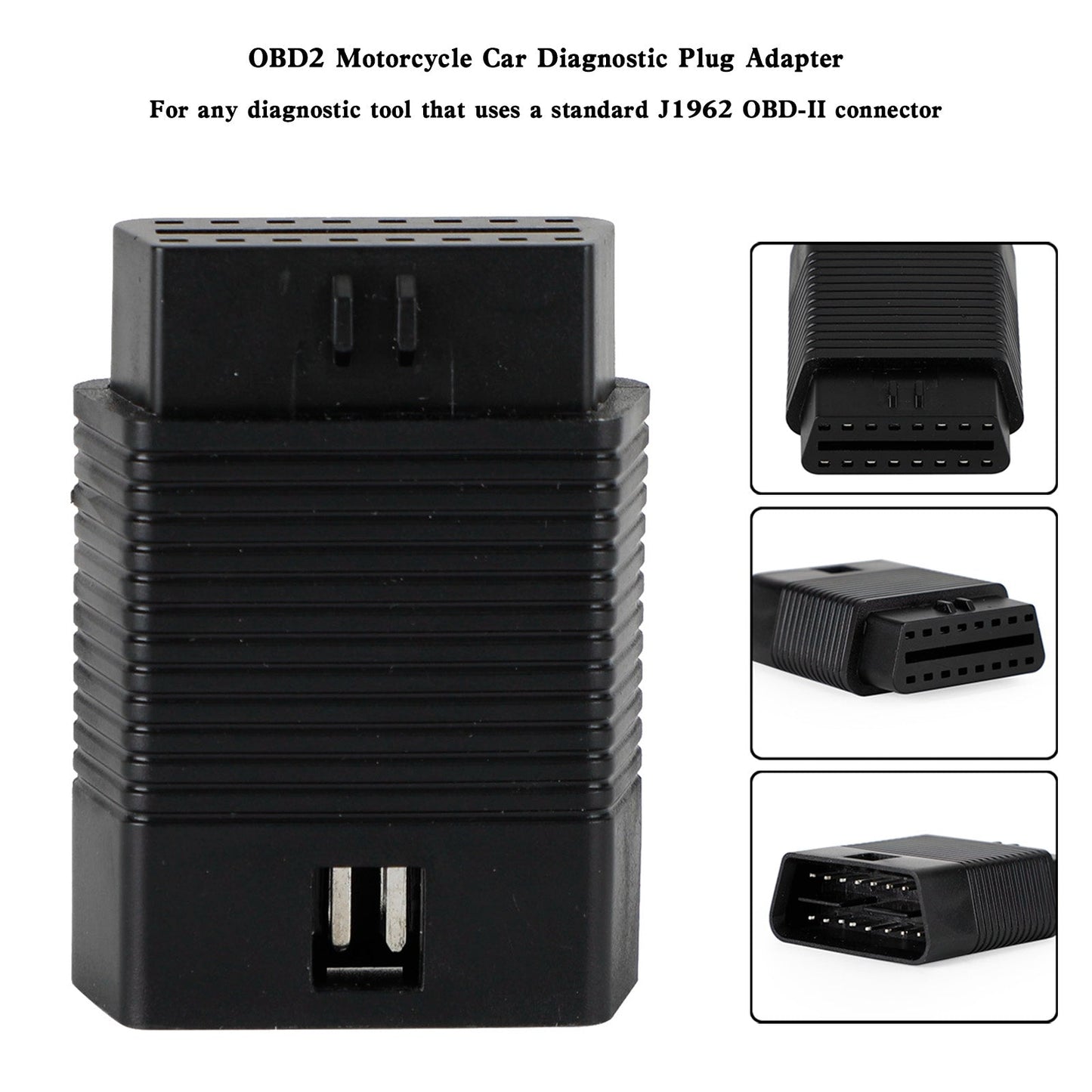 OBD2 Scanner Partner Connettore adattatore diagnostico maschio-femmina a 16 pin
