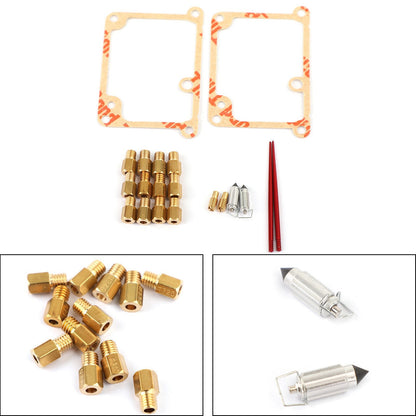 Kit di riparazione per ricostruzione carburatore carburatore moto 4X adatto per Yamaha Banshee YFZ350 generico