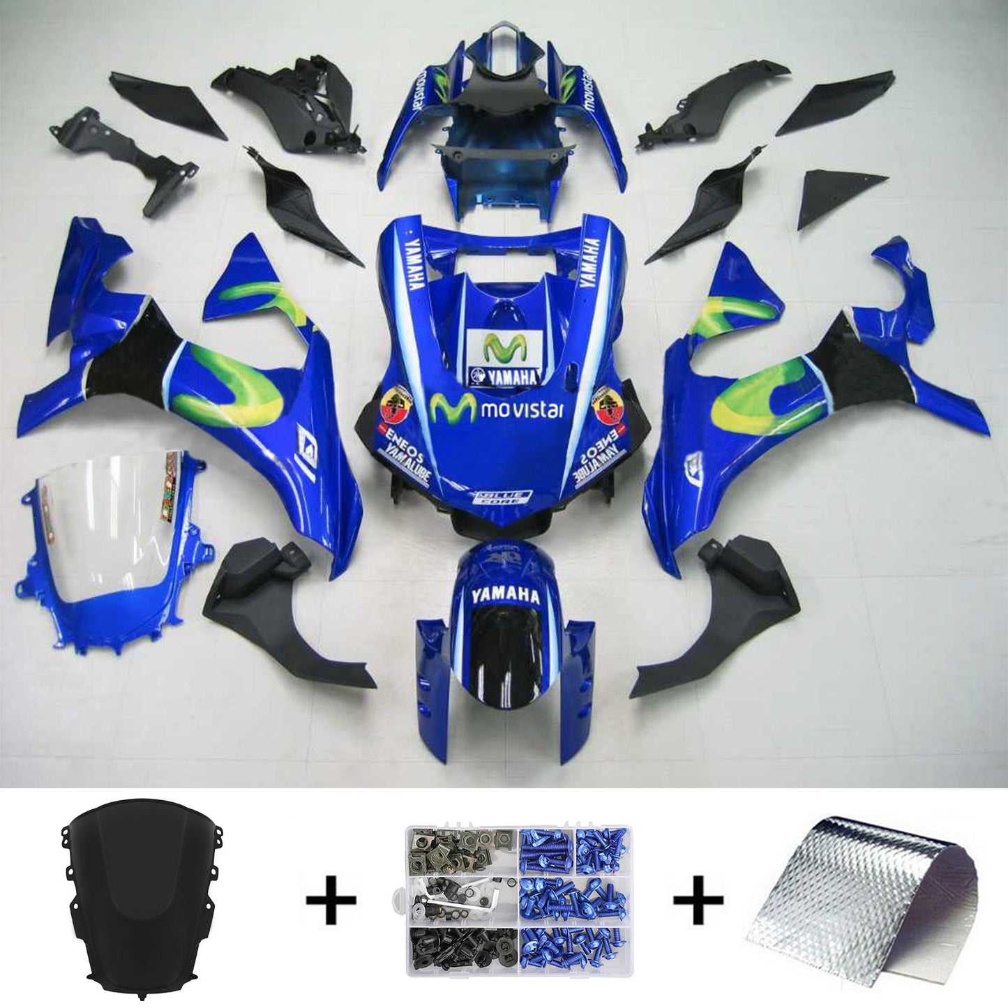 Yamaha YZF R1 2020-2023 Kit Carena Carrozzeria Plastica ABS