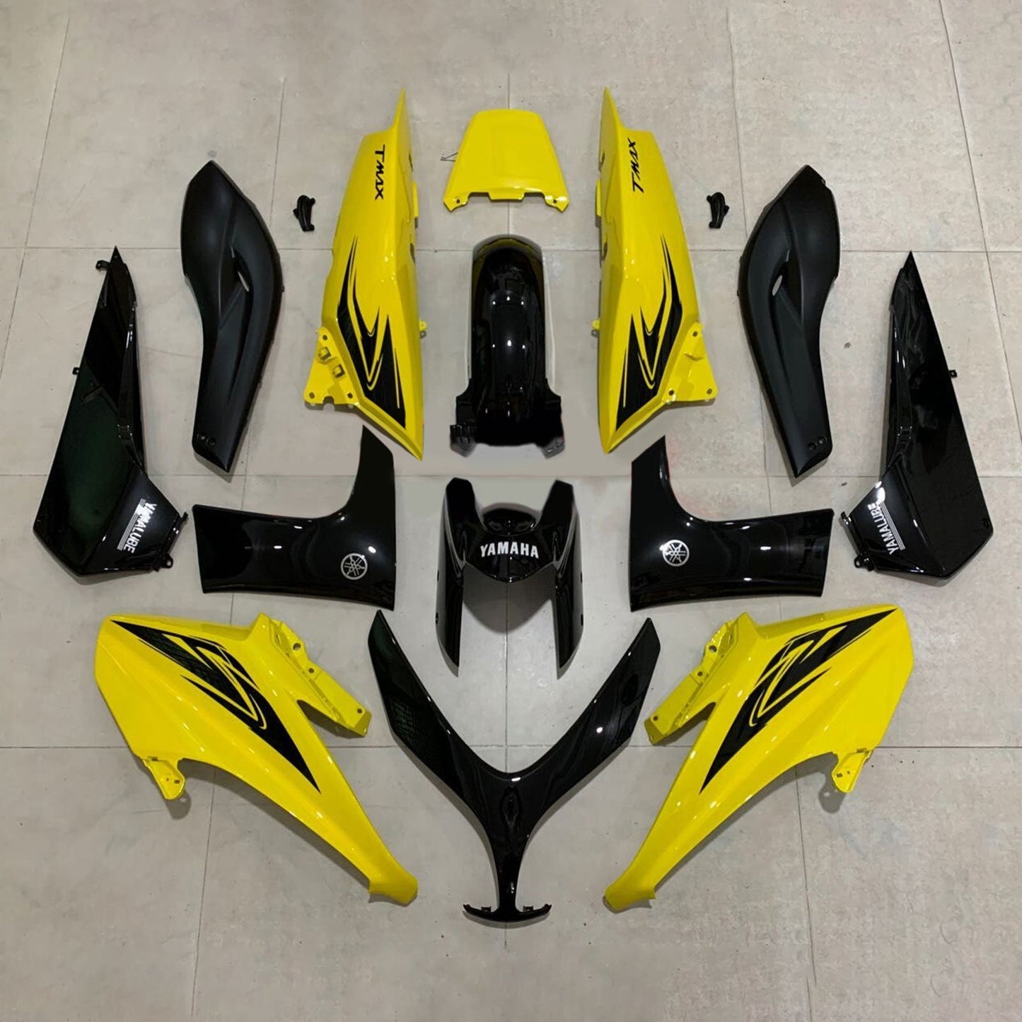 Amotopart Kit Carena Yamaha T-Max XP500 2008-2012 Carrozzeria Plastica ABS