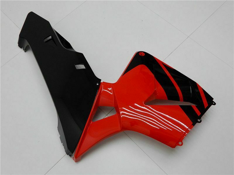 Amotopart 2005-2006 CBR600rr Honda Cladding Black Red Kit