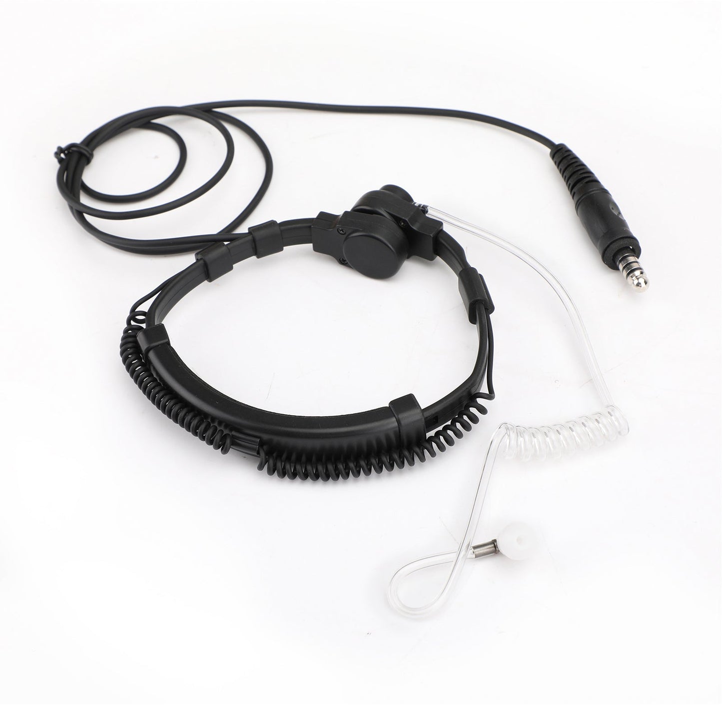 Cuffia tattica per gola con spina grande da 7,1 mm a 6 pin U94 PTT per TH-D7 TH-F6 TH-K2 TH-21