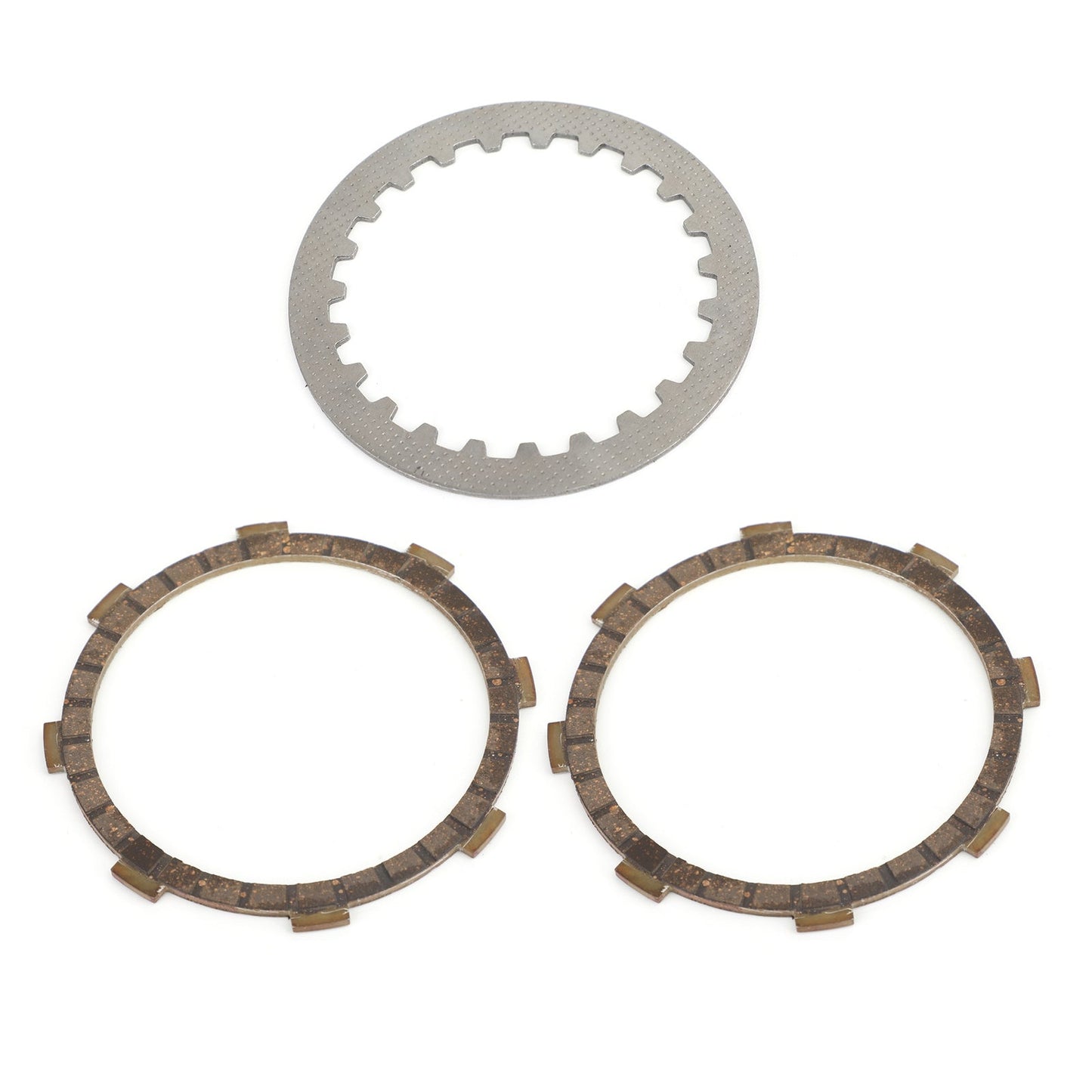 Kit frizione in ferro e dischi di attrito per Yamaha DT RD RX YSR YB MR QA QB 50R 74-99 Generico