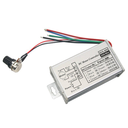 12V 24V Max 20A PWM Interruttore del controller di controllo della velocità variabile continua del motore CC