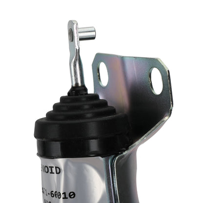 Adatto per Kubota 052600-1001 052600-1000 15471-60010 Solenoide di spegnimento carburante 12V