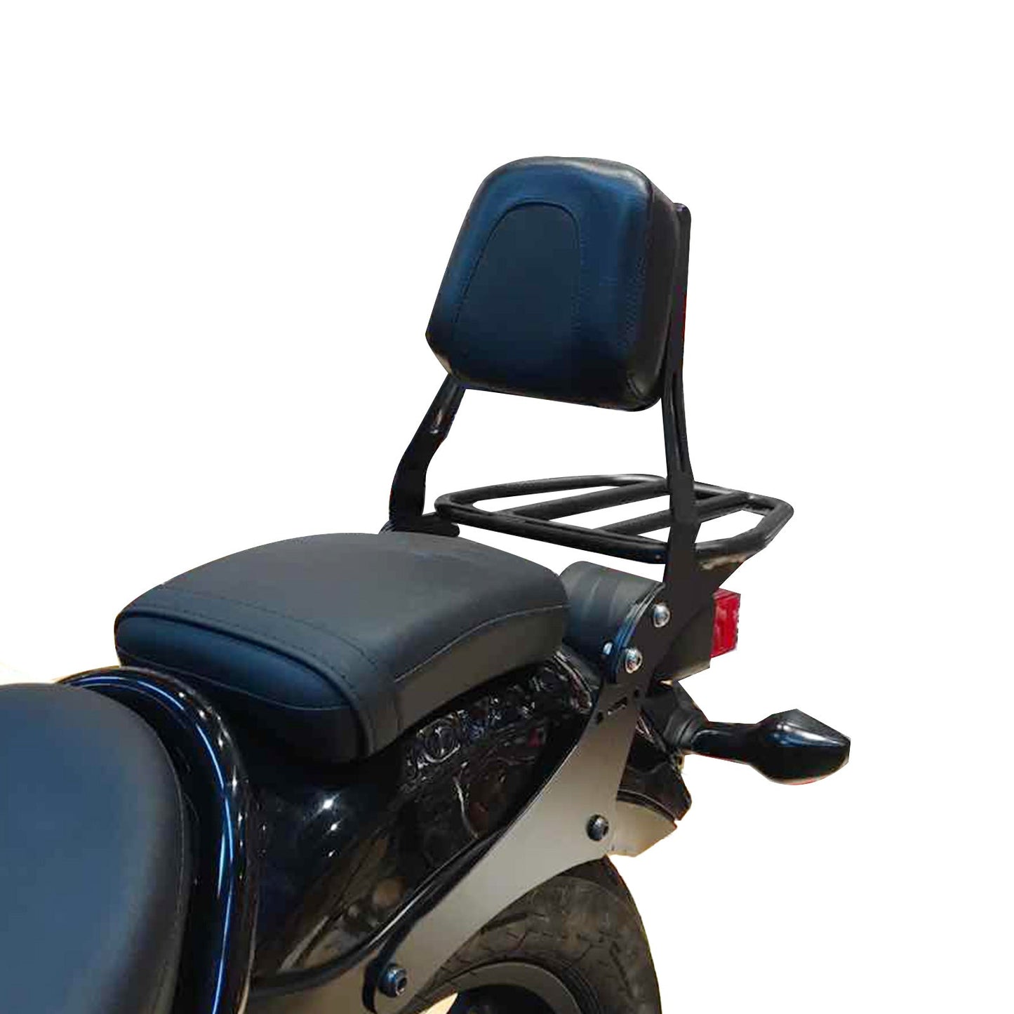 Schienale Sissy Bar Passeggero Portapacchi per Honda REBEL CMX300 CMX500 2017-20 Generico