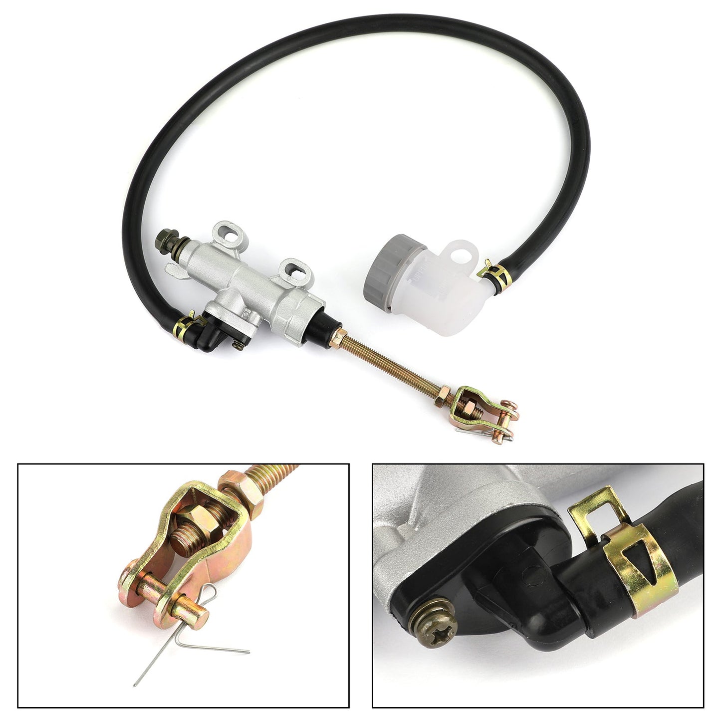 Pompa freno posteriore adatta per Suzuki LTA500F LTF500F Vinson 500 2003-2007 Generico