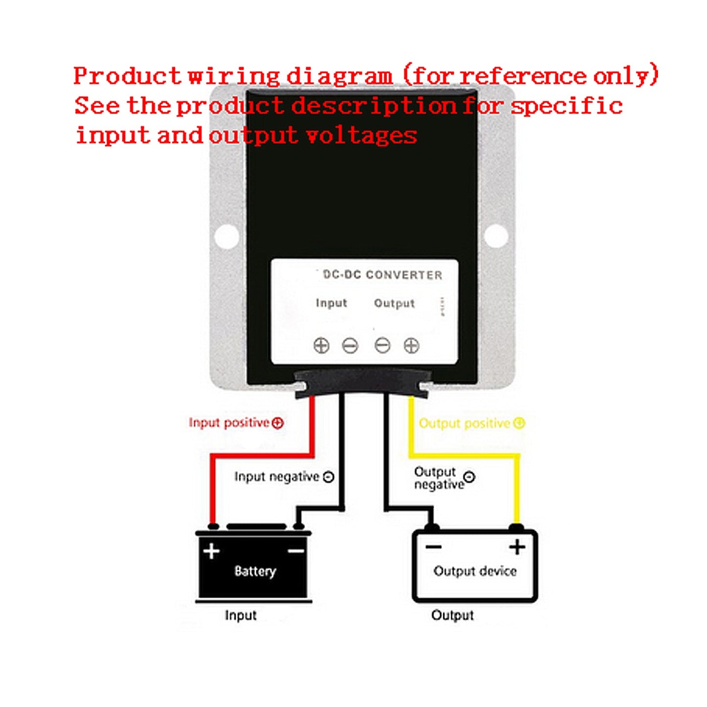 Regolatore di alimentazione del convertitore CC / CC impermeabile da 10 A 36 V / 48 V Riduci a 6 V