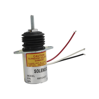 AM124379 AM124377 Solenoide di arresto carburante 12V per John Deere 655 755 856