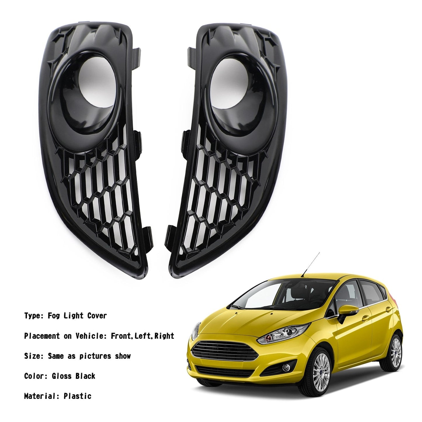 Le migliori offerte per COPPIA GRIGLIA NERO LUCIDO FENDINEBBIA ANTERIORE COPRIFANALE PER FORD FIESTA 2013-2017 GENERICHE sono su ✓ Confronta prezzi e caratteristiche di prodotti nuovi e usati ✓ Molti articoli con consegna gratis!