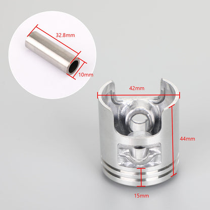 Pistone Kit 1.00 MM O/S 42mm Fit per Suzuki AY50 KATANA AP50 AE50 AD50 Indirizzo Generico