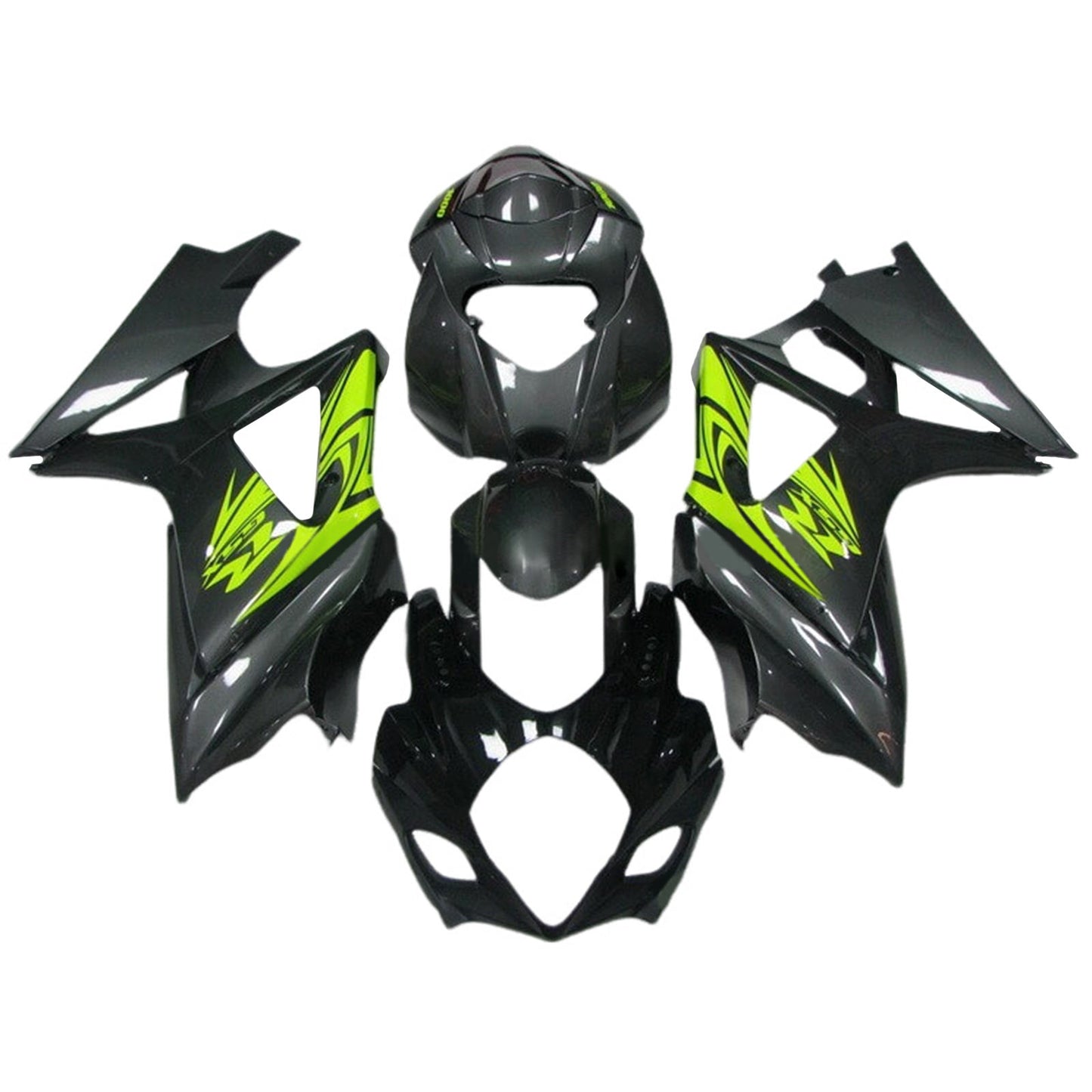 Amotopart Suzuki GSXR1000 2007-2008 K7 Kit carena Carrozzeria Plastica ABS