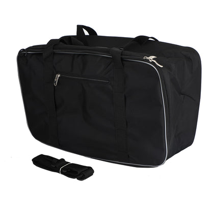 Black Pacchetto Saddlebag Soft Liner Borsa per bagagli adatta per Street Tour Glide generico