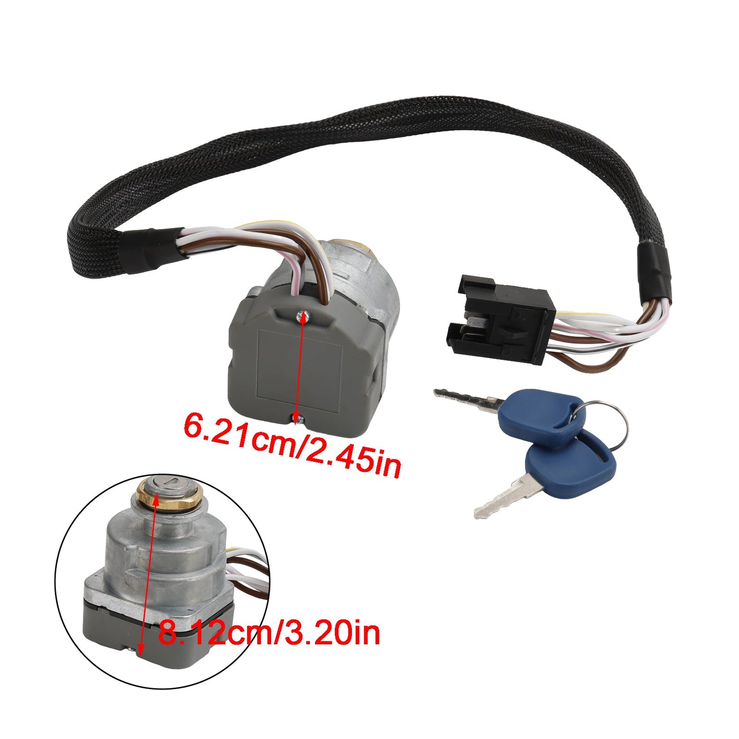 Interruttore di accensione 81864288 87561528 per trattore Ford New Holland serie TS TM