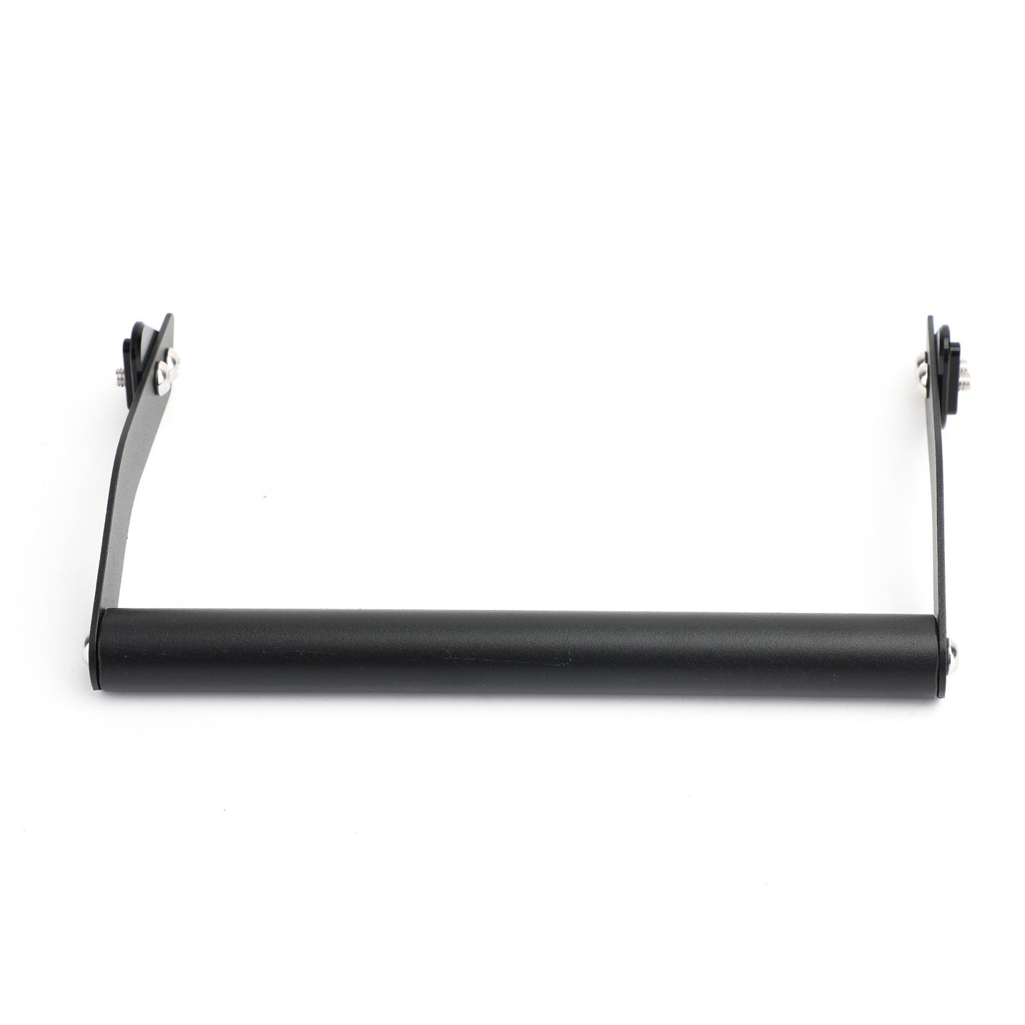 Supporto per smartphone/GPS per montaggio su staffa per parabrezza nero per Kawasaki Versys650 15-19 Generico