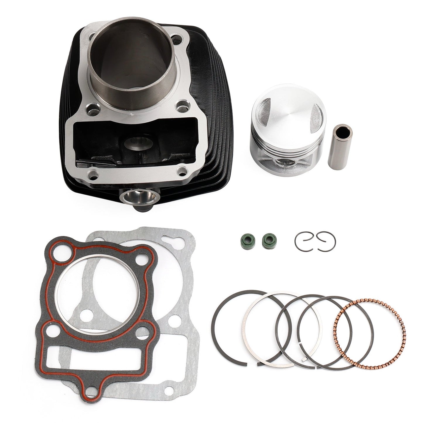 Kit cilindro 125cc per Italika FT125 / Sport / Clasica - Spinotto pistone 56,5 mm 15 mm