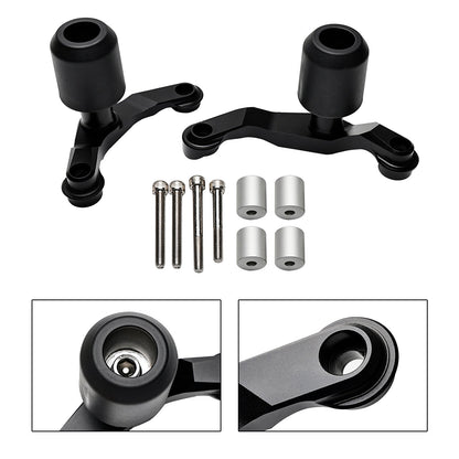Protezione Tampone Telaio Anti-Crash Kawasaki Zh2 2020-2023 Nero Fedex Express