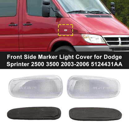 Dodge Sprinter 2500 3500 2003-2006 5124431AA Copertura luce di posizione anteriore
