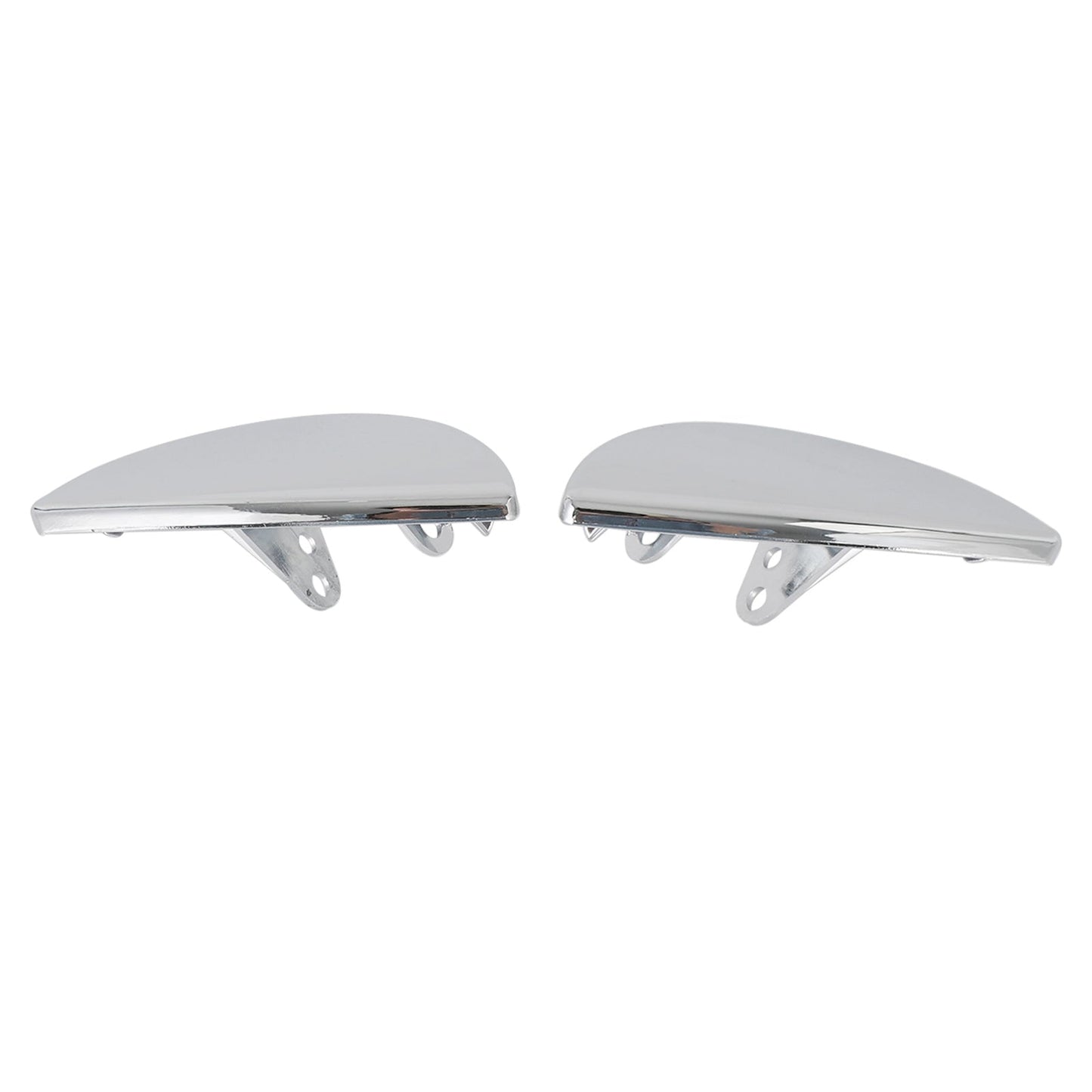 Chrome Left + Right Headlight Washer Cover 61672752559/60 Per Mini Cooper 08-2014 Generico