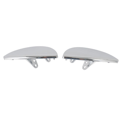 Chrome Left + Right Headlight Washer Cover 61672752559/60 Per Mini Cooper 08-2014 Generico