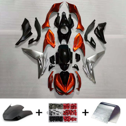 Amotopart Kawasaki Z1000 2014-2017 Kit carena Carrozzeria Plastica ABS