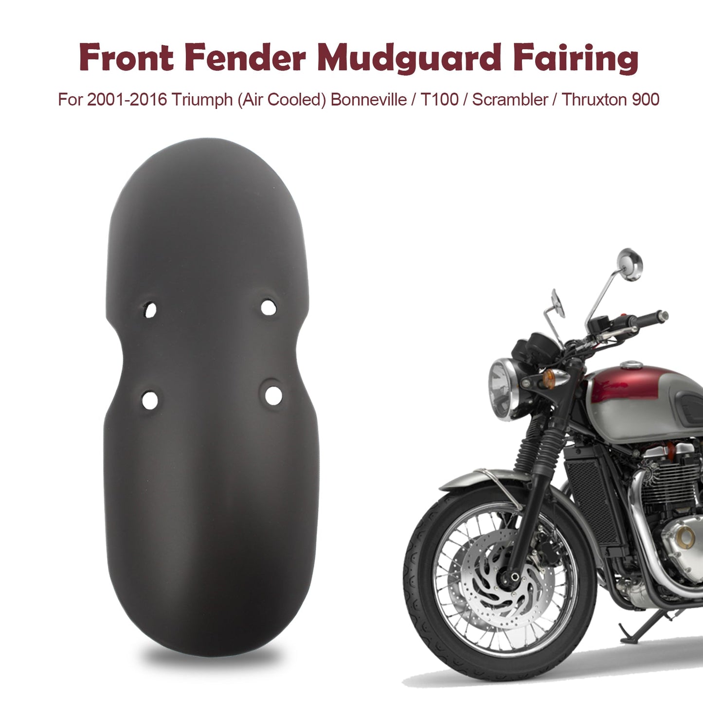 2001-2016 Bonneville T100 Scrambler Thruxton parafango parafango anteriore