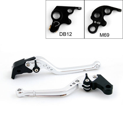 Leve freno frizione lunghe per KTM 690 SMC/SMC-R/Duke/Duke R 2012-13 nere generiche