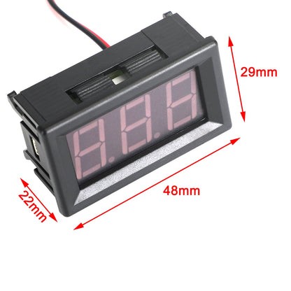 5Pcs Dc5-120V 0.56" 2 fili Led pannello display digitale voltmetro volt tester