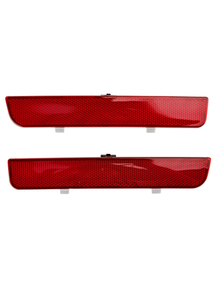 2x Rosso Paraurti Posteriore Riflettore Stop Luce Freno Per Range Rover L322 Freelander 2