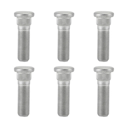 6pcs kit perno ruota anteriore adatto per Nissan Patrol GQ Y60 GU Y61 MQ Ford Maverick generico