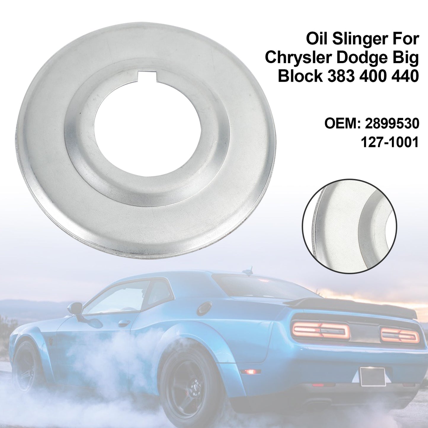 Olio Slinger Per Chrysler Dodge Big Block 383 400 440 2899530 127-1001 Generico