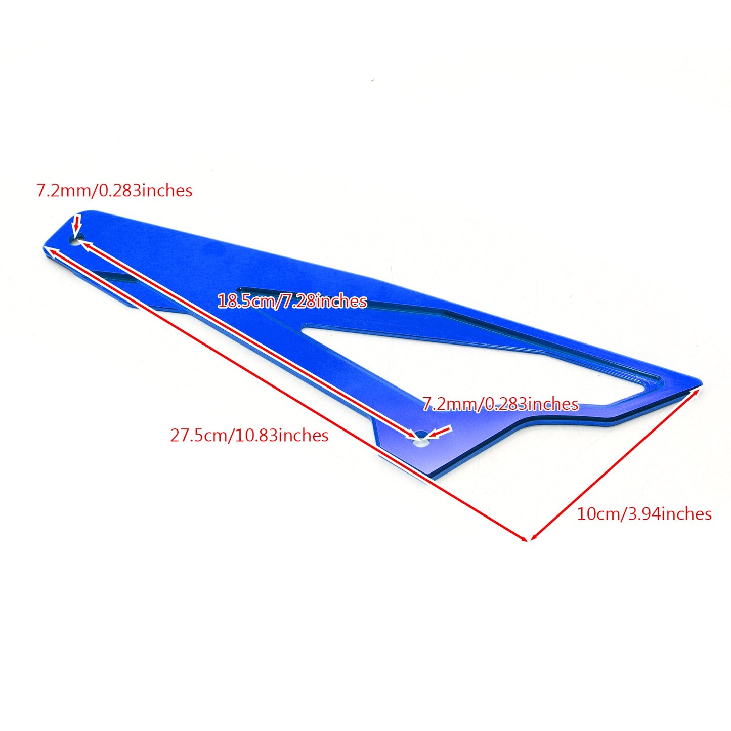 Copertura protettiva per protezione catena posteriore billetta CNC per Suzuki DRZ125/400S/400SM Generico