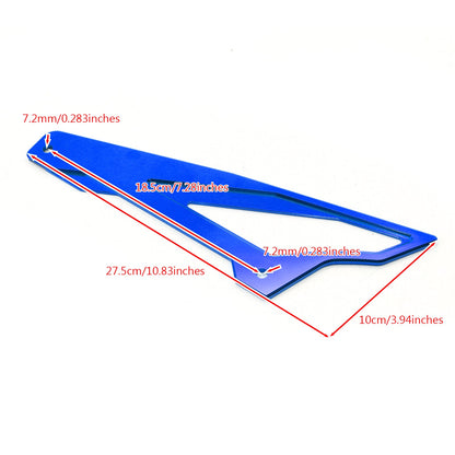 Copertura protettiva per protezione catena posteriore billetta CNC per Suzuki DRZ125/400S/400SM Generico