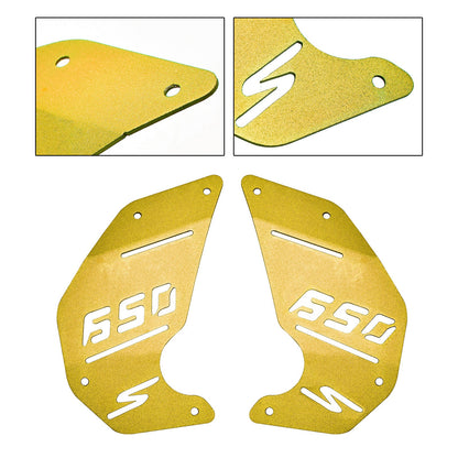 Piastra di copertura del motore pannello laterale oro per Kawasaki Vulcan S En650 Vn650 2015-2022 Cafe