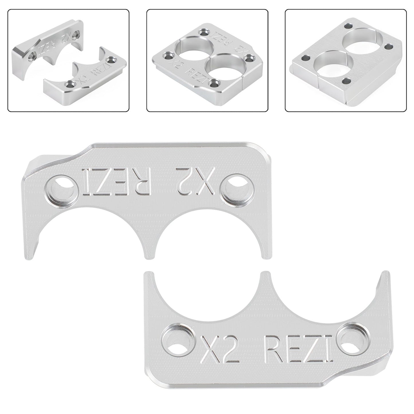Body &amp; Rezi Morsetto antiurto/Blocco morsa Per 2021 Fox Float X2 ＃803-00-969/803-01-545
