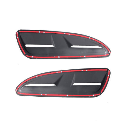 Prese d'aria per cofano in plastica ABS Finitura nera lucida per Jaguar Xkr Style Rs Vxr Ford Bmw
