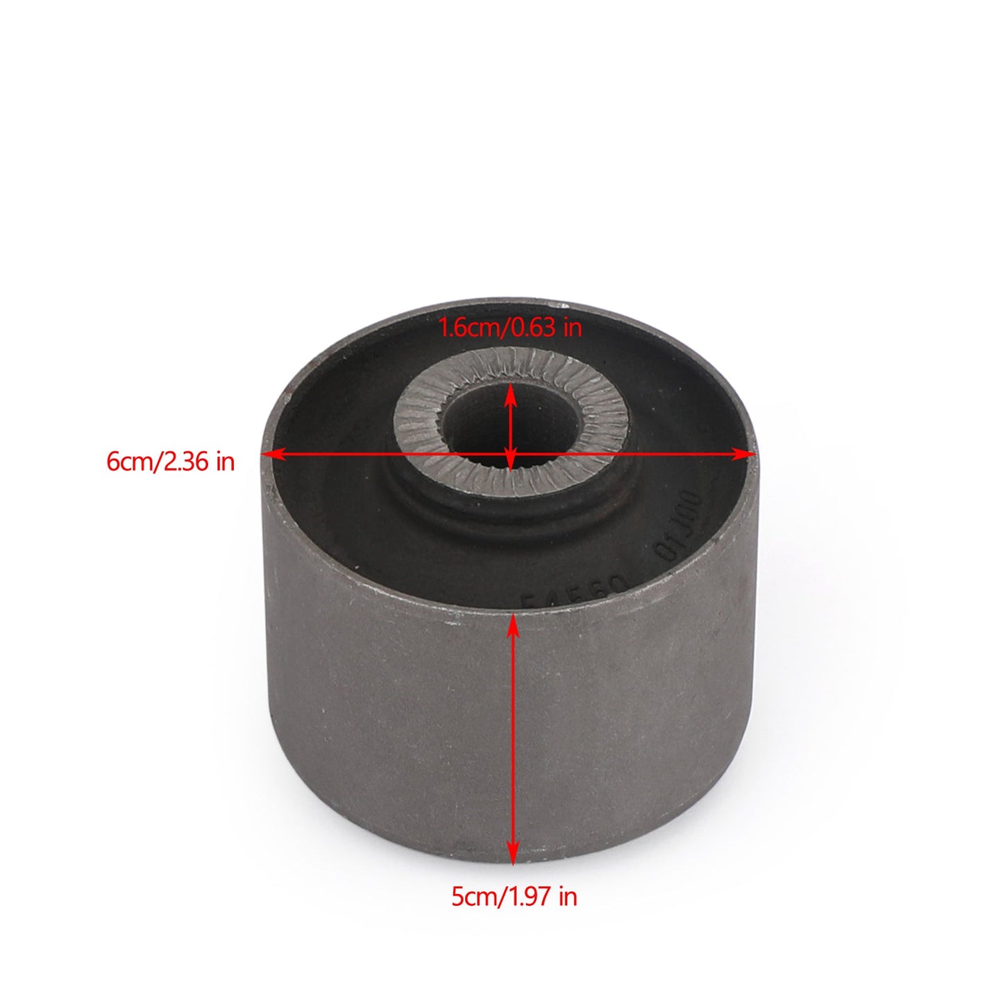 4pcs Radius arm bush Per Y60 GQ Y61 GU Patrol NISSAN 54560-01J00 Generico