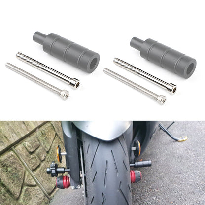 Areyourshop Alluminio M8 M6 Faro per moto Fendinebbia Staffa di montaggio Barra di supporto prolunga