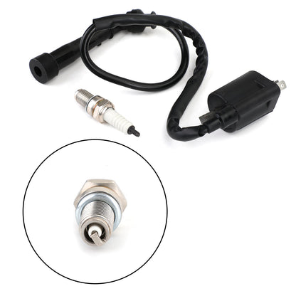 Bobina di accensione Premium Candela adatta per Yamaha Raptor 660R YFM660R Grizzly 660 Generico