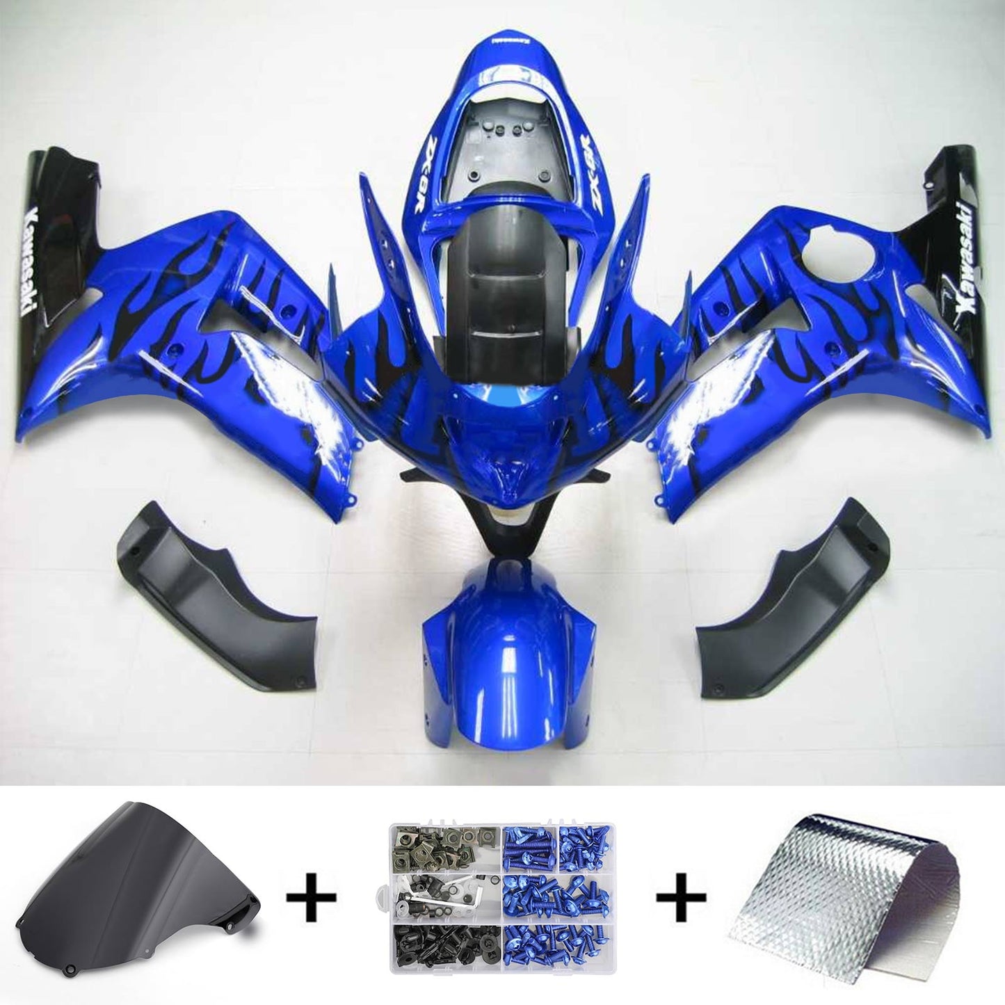 Kit Carenatura Per Kawasaki ZX6R 636 2003-2004 Generico
