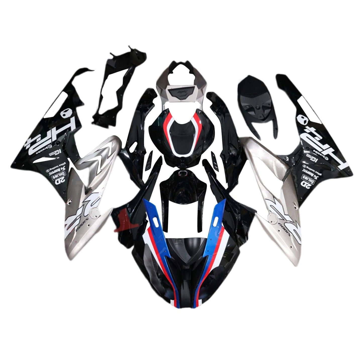 Amotopart BMW S1000RR 2015-2016 Kit Carena Carrozzeria Plastica ABS