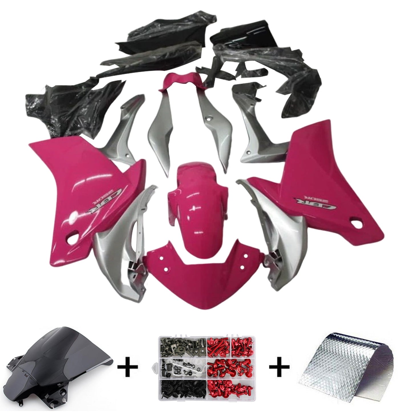 Kit carenatura iniezione Honda CBR250R 2011-2015 Carrozzeria in plastica ABS