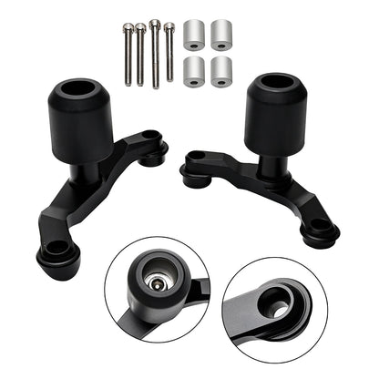 Protezione Tampone Telaio Anti-Crash Kawasaki Zh2 2020-2023 Nero Fedex Express