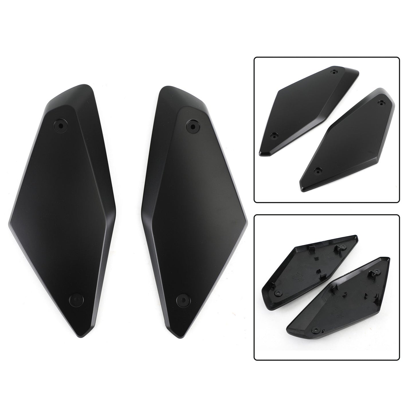 Protezione della calotta della copertura del pannello laterale del telaio del motociclo adatta per Honda CB650R 2019-2020 Generico